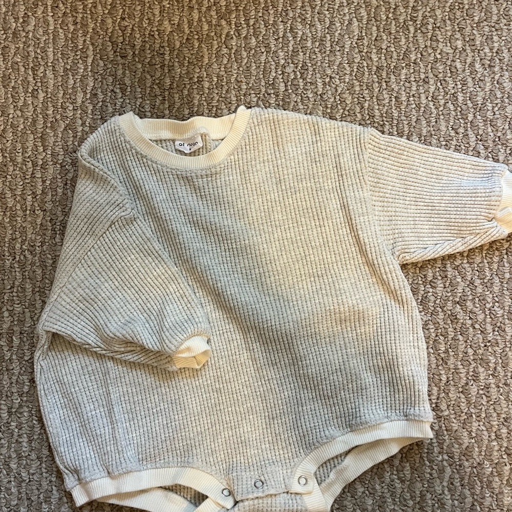 Cozy Cream Kids Bodysuit